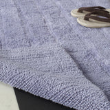 Plush Master Bath Pmb720  Hand Tufted 100% Cotton Rug Light Purple
