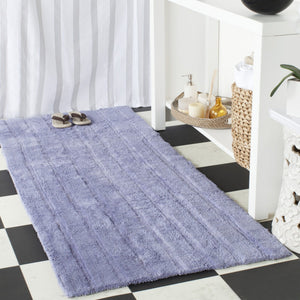 Plush Master Bath Pmb720  Hand Tufted 100% Cotton Rug Light Purple