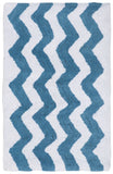 Plush Master Bath Pmb727 Chevron Hand Tufted 100% Cotton Rug