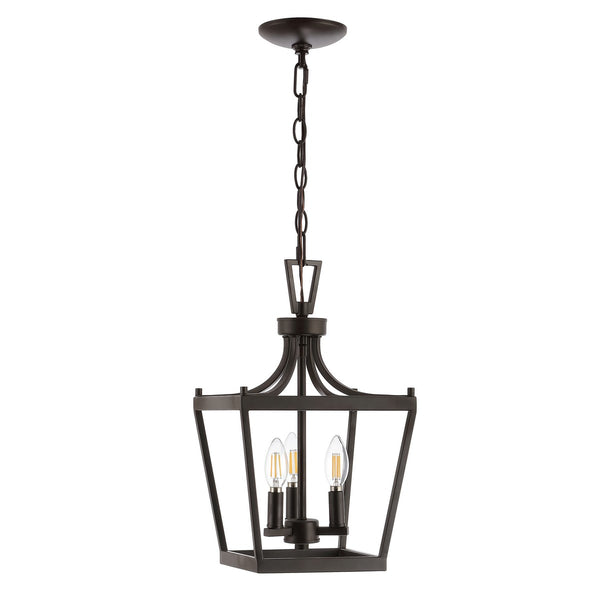 Larton 3-Light Pendant Light - Classic Lantern Design with Adjustable Hanging Length for Any Space