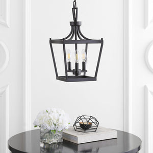 Larton 3-Light Pendant Light - Classic Lantern Design with Adjustable Hanging Length for Any Space
