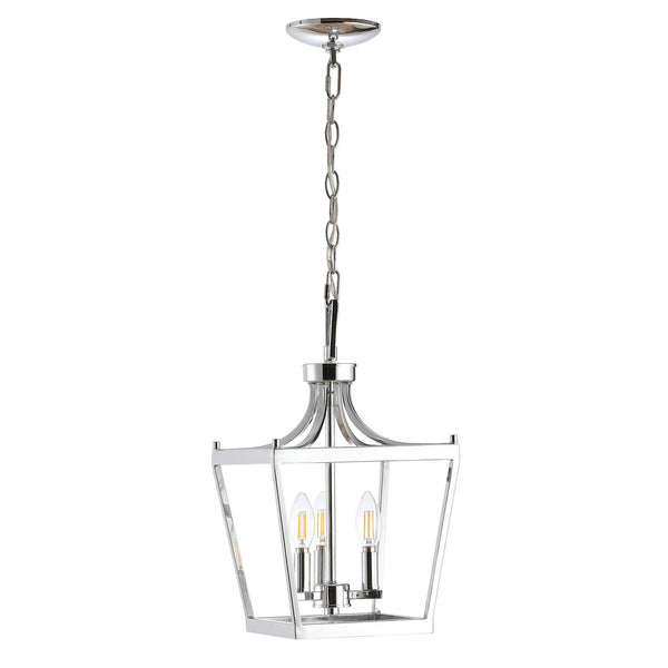 Larton 3-Light Pendant Light - Classic Lantern Design with Adjustable Hanging Length for Any Space