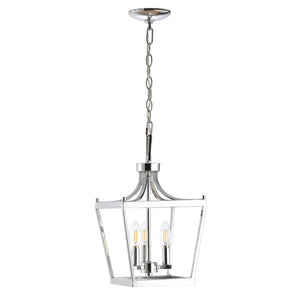 Larton 3-Light Pendant Light - Classic Lantern Design with Adjustable Hanging Length for Any Space