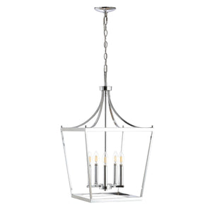 Kenris 5-Light Metal Pendant - Chic Pagoda-Style Lantern with Oil-Rubbed Finish for Stunning Illumination