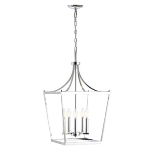 Kenris 5-Light Metal Pendant - Chic Pagoda-Style Lantern with Oil-Rubbed Finish for Stunning Illumination