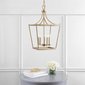 Kenris 5-Light Metal Pendant - Chic Pagoda-Style Lantern with Oil-Rubbed Finish for Stunning Illumination