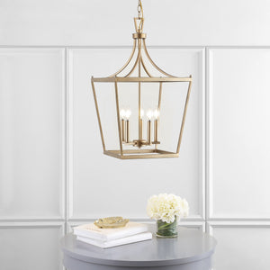 Kenris 5-Light Metal Pendant - Chic Pagoda-Style Lantern with Oil-Rubbed Finish for Stunning Illumination