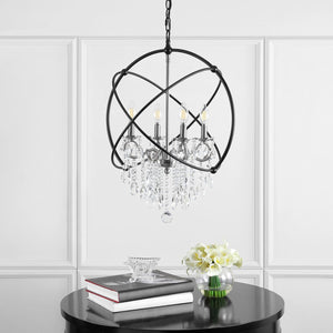 Sabina Pendant Light - Stunning Crystal Design with Adjustable Height for Modern Living Spaces