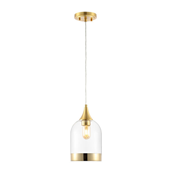 Safavieh Valeska Pendant Gold 80% Glass / 20% Iron PND4132A