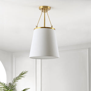Safavieh Valor Pendant Gold Metal / Fabric / Acrylic PND4133A
