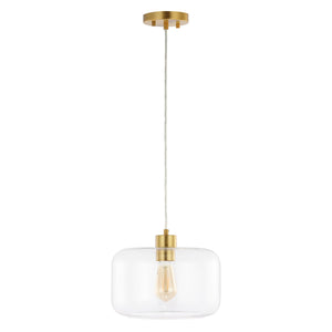 Safavieh Warden Pendant Oil Rubbed Bronze Metal / Glass PND4134A