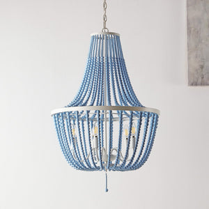 Safavieh Elanie Pendant Blue Wood Beads PND4140A