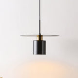 Safavieh Mynoby, 11.75 Inch, Black/Brass, Iron Extendable Pendant Black / Brass Metal PND4155A