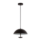 Safavieh Lybrin, 3 Light, 13 Inch, Black, Iron Extendable Pendant Black Metal PND4156A