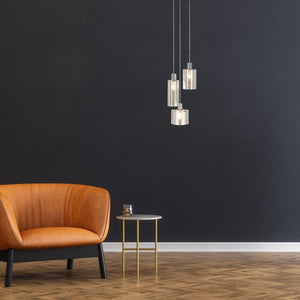 Ranlon Contemporary Pendant Light with Polished Chrome Finish - Chic Adjustable Design for Modern Homes