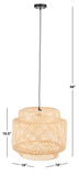 Safavieh Wilford Pendant Natural Bamboo PND9000A