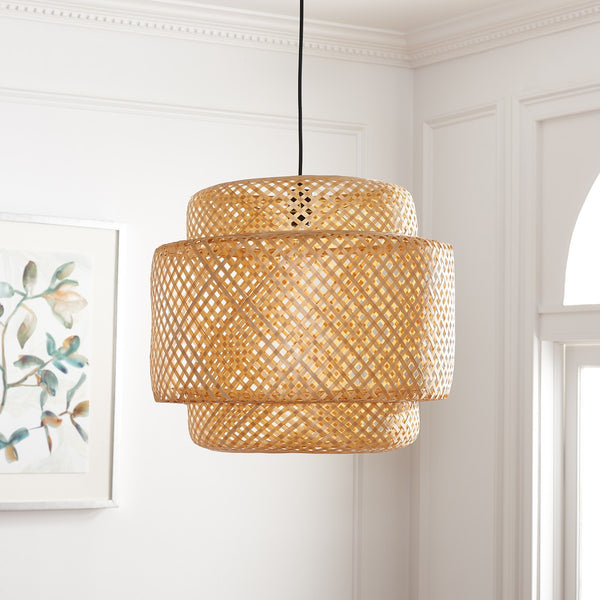 Safavieh Wilford Pendant Natural Bamboo PND9000A