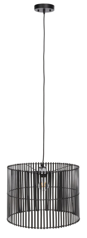 Safavieh Valley Pendant Black Rattan PND9001A