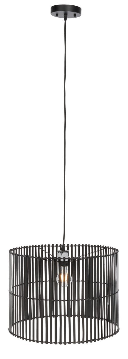 Safavieh Valley Pendant Black Rattan PND9001A