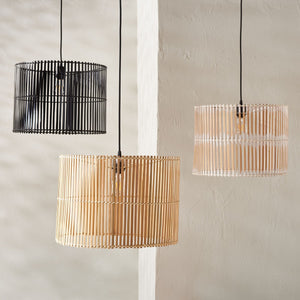 Safavieh Valley Pendant Black Rattan PND9001A