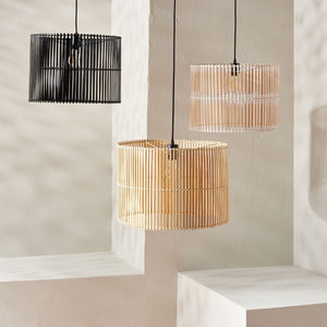 Safavieh Valley Pendant Black Rattan PND9001A