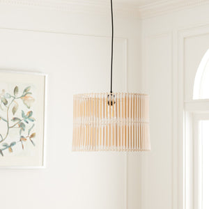 Safavieh Valley Pendant White Washed Rattan PND9001B