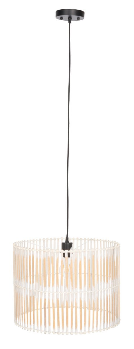 Safavieh Valley Pendant White Washed Rattan PND9001B