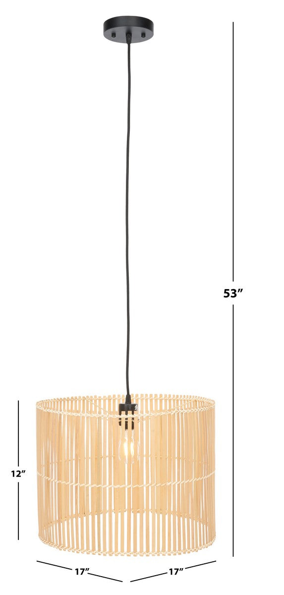 Safavieh Valley Pendant Natural Rattan PND9001C