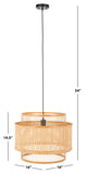 Safavieh Triela Pendant Natural Bamboo PND9003A