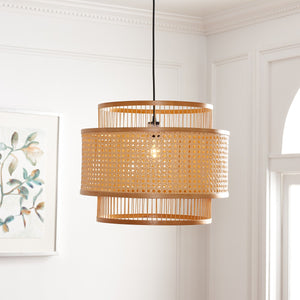 Safavieh Triela Pendant Natural Bamboo PND9003A