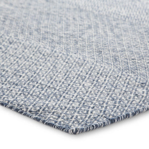 Jaipur Living Glace Handmade Geometric Dark Blue/ Ivory Area Rug (8'10"X11'9")