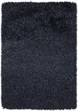Poligan 100% Polyester Hand-Woven Contemporary Shag Rug