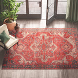 Jaipur Living Polaris Collection POL06 Leighton 100% Polypropylene Machine Made Contemporary Medallion Rug RUG149426