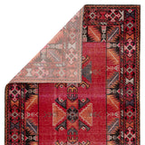 Jaipur Living Paloma Indoor/ Outdoor Tribal Red/ Black Area Rug (9'10"X14')