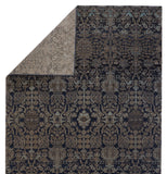 Jaipur Living Bodega Indoor/ Outdoor Trellis Dark Blue/ Taupe Area Rug (2'X3')