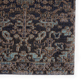 Jaipur Living Bodega Indoor/ Outdoor Trellis Dark Blue/ Taupe Area Rug (2'X3')