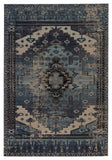 Jaipur Living Cicero Indoor/ Outdoor Medallion Blue/ Gray Area Rug (2'X3')