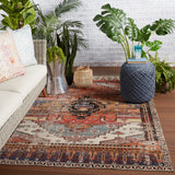 Jaipur Living Polaris Collection POL40 Cicero 100% Polypropylene Machine Made Updated Traditional Medallion Rug RUG149090