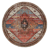 Jaipur Living Polaris Collection POL40 Cicero 100% Polypropylene Machine Made Updated Traditional Medallion Rug RUG149203