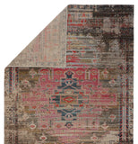 Jaipur Living Cicero Indoor/ Outdoor Medallion Pink/ Taupe Area Rug (2'X3')