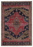 Jaipur Living Polaris Collection POL44 Cicero 100% Polypropylene Machine Made Updated Traditional Medallion Rug RUG149066