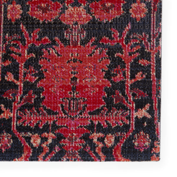 Jaipur Living Genesee Indoor/ Outdoor Trellis Red/ Blue Area Rug (2'X3')