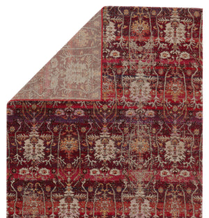 Jaipur Living Genesee Indoor/ Outdoor Trellis Red/ Beige Area Rug (2'X3')