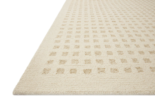 Loloi Chris Loves Julia x Loloi  Polly POL-01 Wool | Jute Rug POLLPOL-01IVNA93D0
