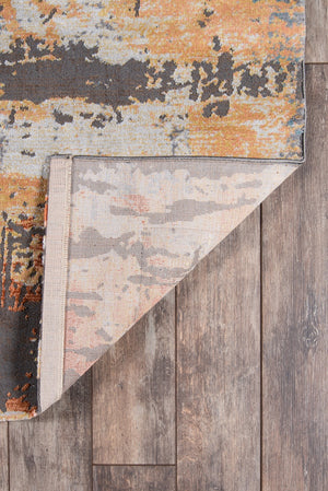 Momeni Portland PRT-3 Machine Made Casual Abstract Indoor Area Rug Multi 9'3" x 12'6" PORTLPRT-3MTI93C6