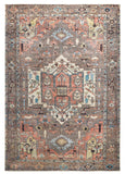Percy 39AJF Machine Made Medallion Polyester  Rug