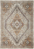 Percy 39ANF Machine Made Distressed Polyester  Rug