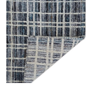 AMER Rugs Paradise PRD-1 Hand-Loomed Geometric Transitional Area Rug Gray 9' x 12'