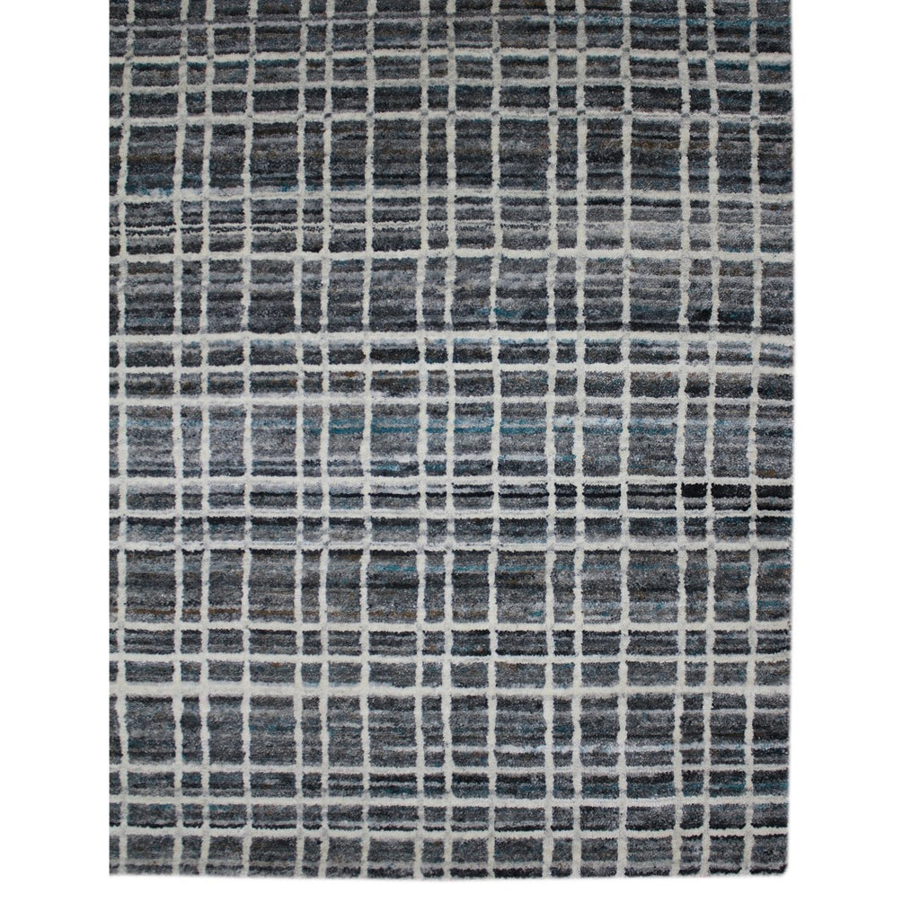 AMER Rugs Paradise PRD-1 Hand-Loomed Geometric Transitional Area Rug Gray 9' x 12'