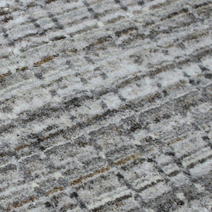 AMER Rugs Paradise PRD-4 Hand-Loomed Geometric Transitional Area Rug Beige 9' x 12'